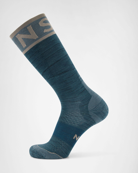 Mons Royale Atlas Merino Snow Sock, Goblin Blue