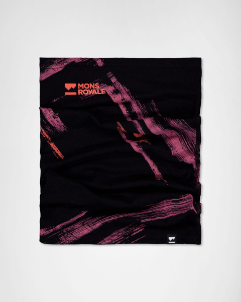 Mons Royale Daily Dose Merino Neckwarmer, Airbrush, Grösse OS
