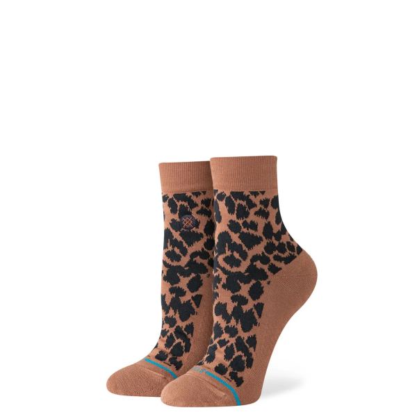 STANCE LOVE LEOPARD LOWRIDER, Brown