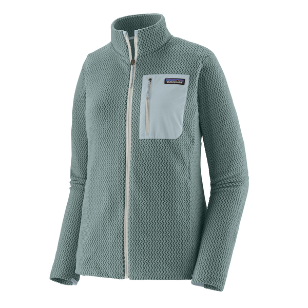 Patagonia W's R1 Air Jkt, Blue Sage