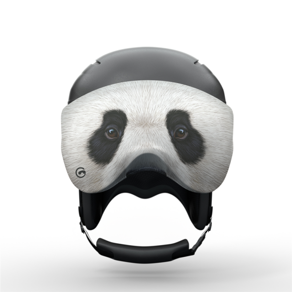 Gogglesoc Panda Visorsoc, white