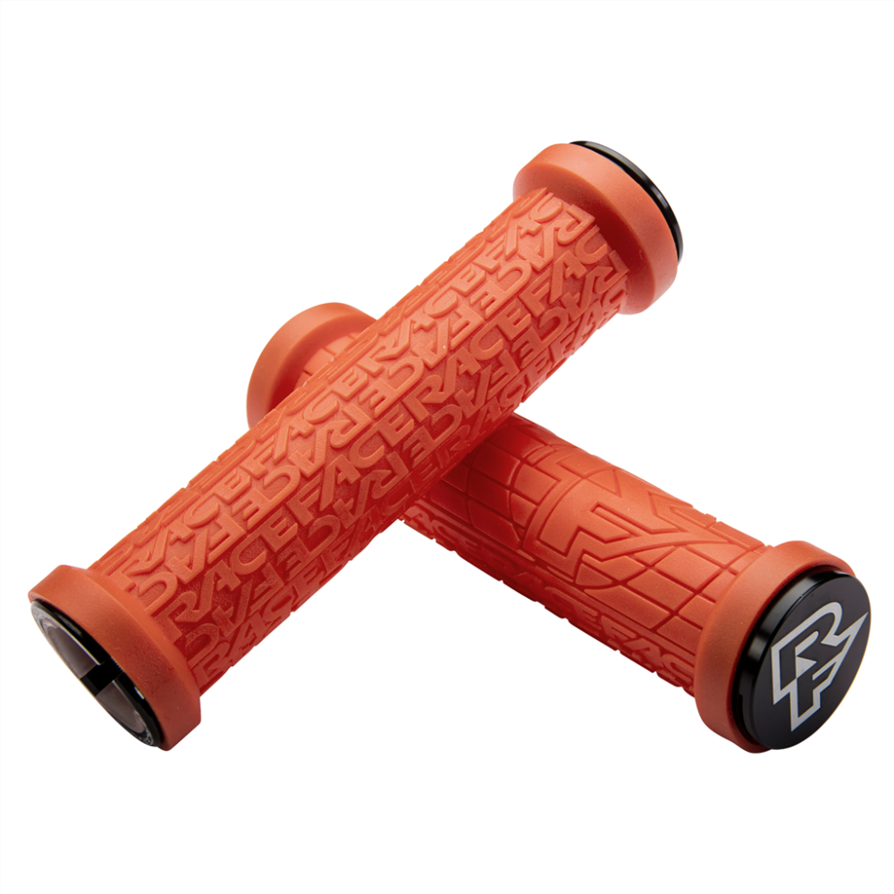 Race Face Grippler Grip Lock-On 33mm, burnt red
