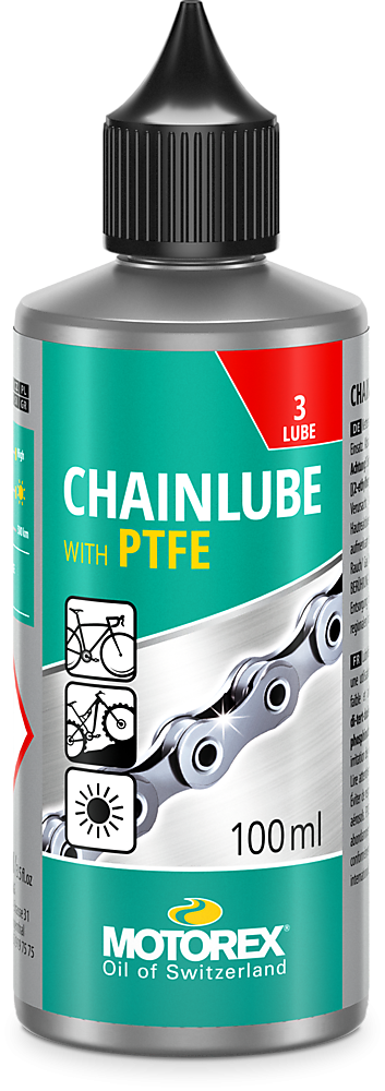 MOTOREX Chainlube PTFE Kettenöl Flasche 100 ml