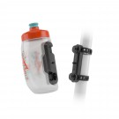 Fidlock TWIST Kids Trinkflasche 450 ml mit Bottle Connector und TWIST Uni Base.