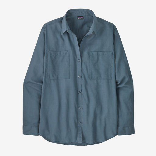 Patagonia W's LW A/C Buttondown, Utility Blue, S