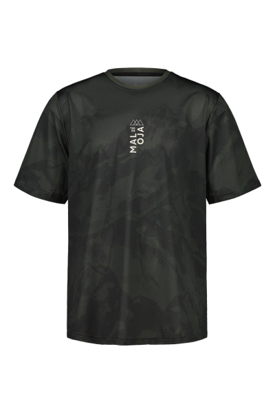 Maloja StewardM. deep forest mtn camo Dirt Shirt