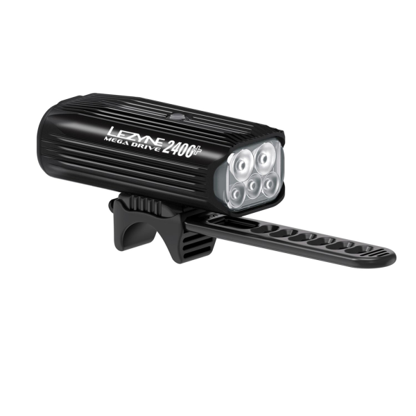 Lezyne Mega Drive 2400+ Front, black