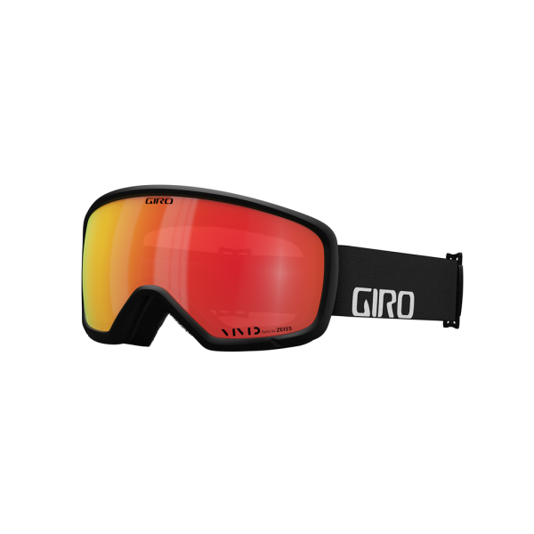 Giro Ringo Vivid Goggle, black wordmark;vivid ember S2