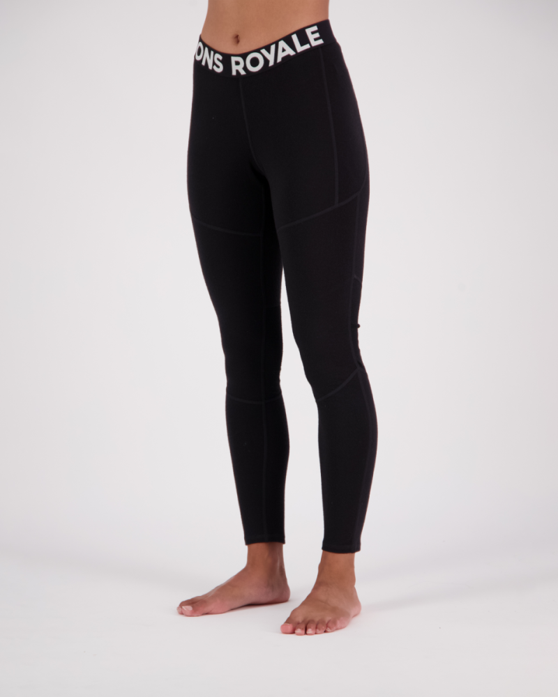 Mons Royale Olympus Legging, Black, Grösse XL
