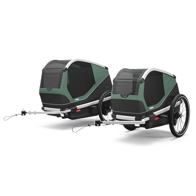 Thule Anhänger Dog Bexey M Haze Green / max. Zuladung 35kg