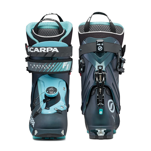 Scarpa Skischuhe - F1 Wmn Thermo Intuition Anthracite/Acqua,