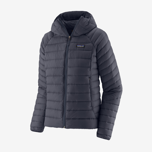 Patagonia W's Down Sweater Hoody, Smolder Blue, XL