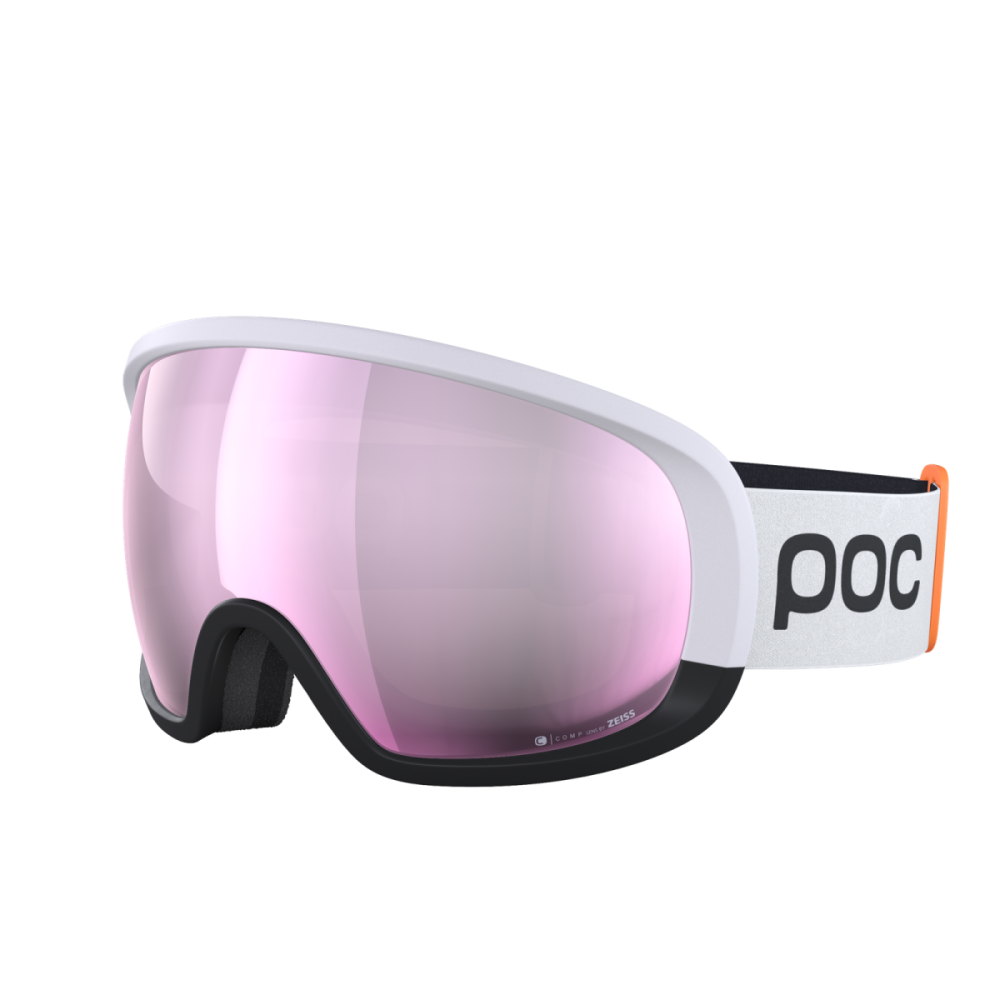 POC Fovea Clarity Comp, Hydrogen White/Uranium Black/Clarity Comp Low Light