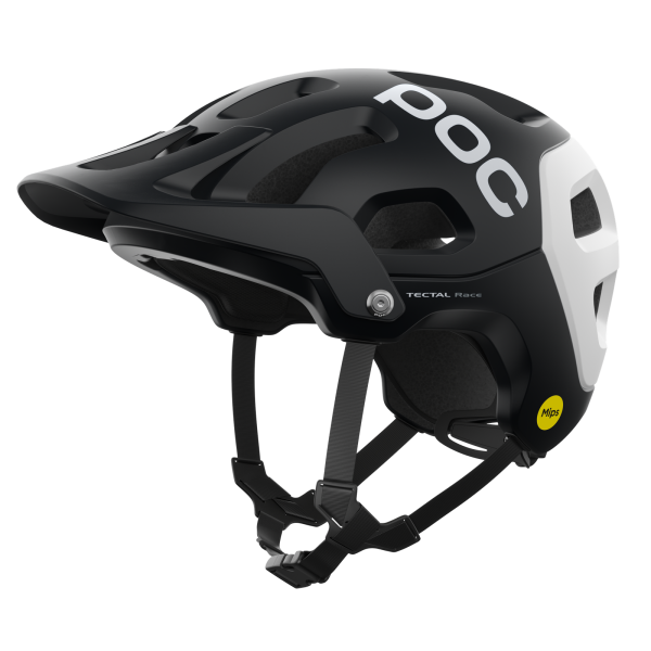 POC Tectal Race MIPS,  Uranium Black/Hydrogen White Matt