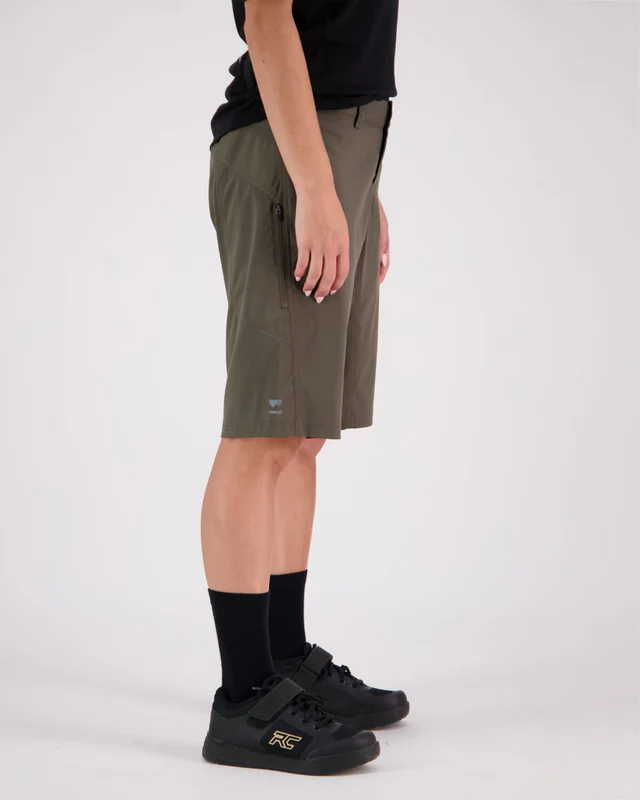 Mons Royale Virage Bike Shorts 2.0, Olive Night, Grösse M