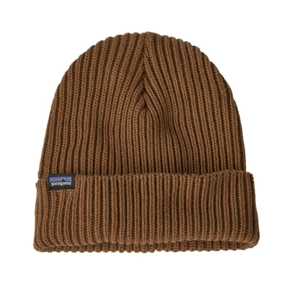 Patagonia Fishermans Rolled Beanie, Raptor Brown, ALL