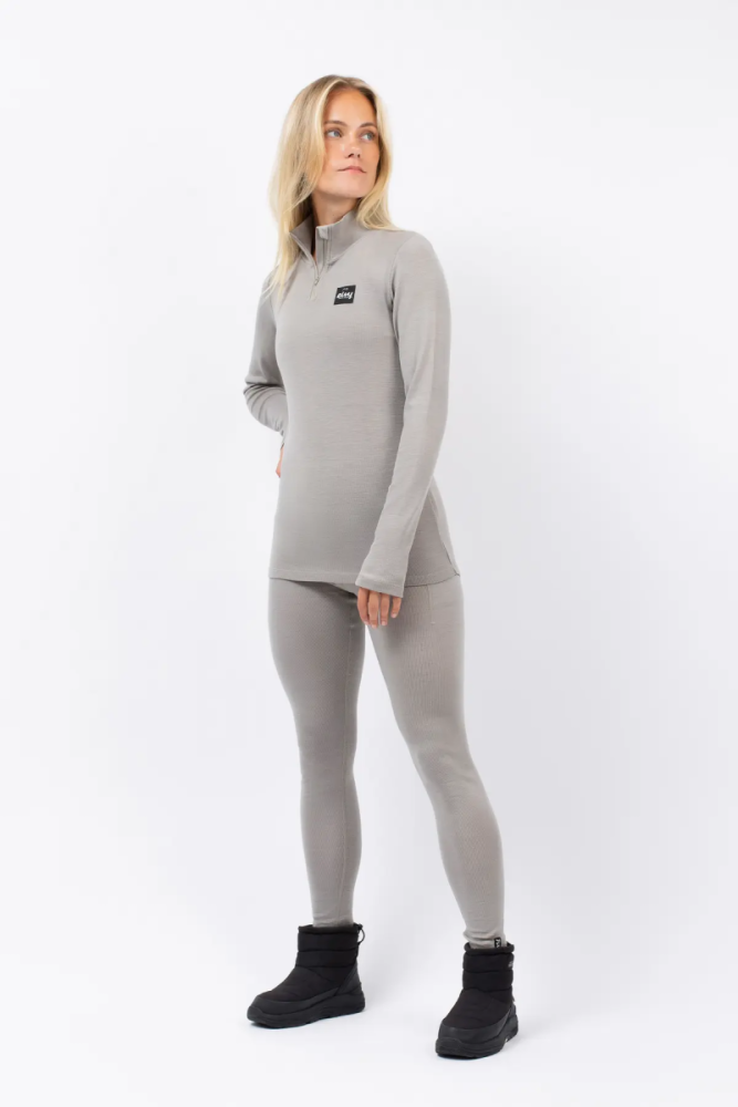 EIVY Journey Wool Rib Top 24, Faded Oak