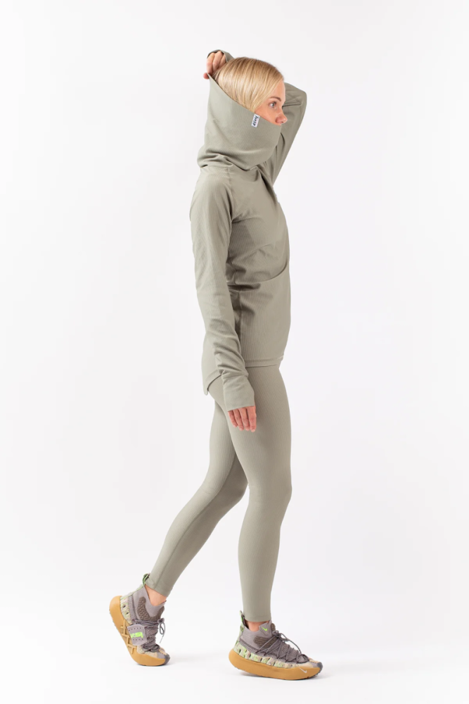 EIVY Icecold Gaiter Rib Top 24, Faded Oak