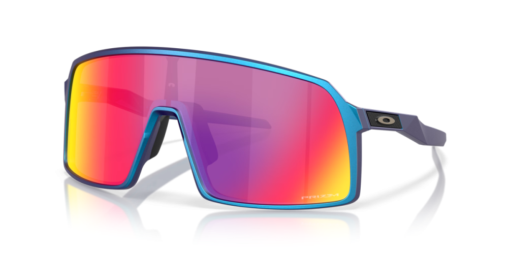 Oakley Sutro, matte cyan / blue colorshift / prizm road