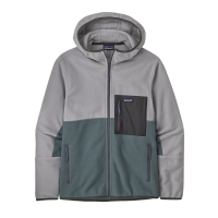 Patagonia M's Microdini Hoody, Nouveau Green w/Salt Grey, XL