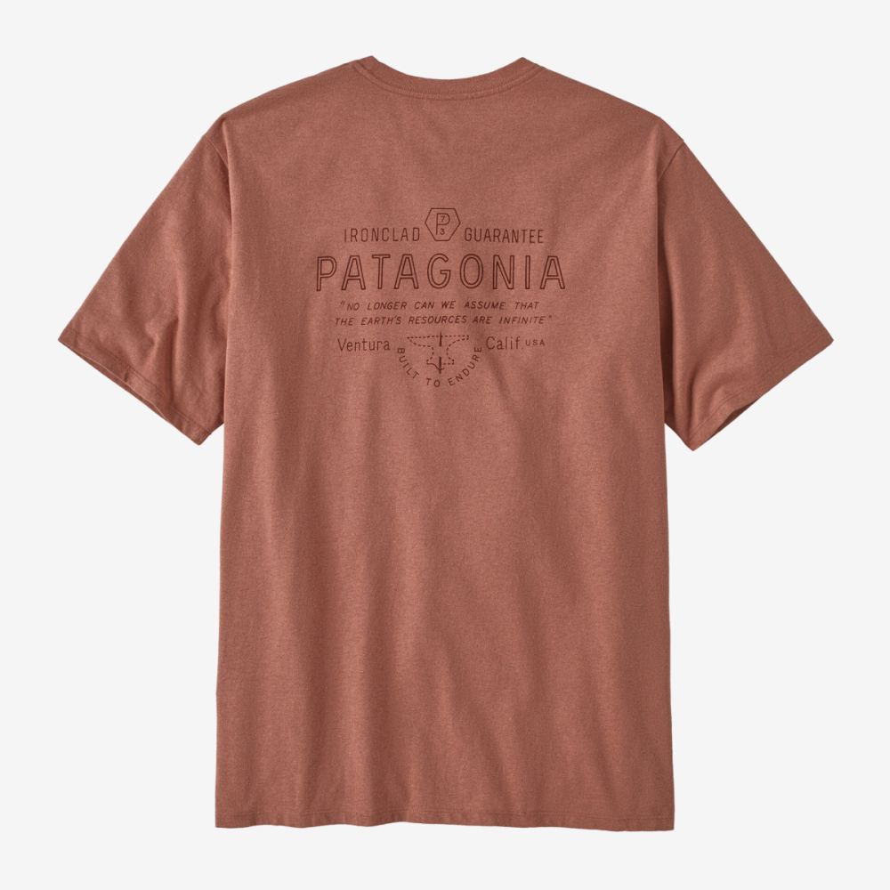Patagonia M's Forge Mark Responsibili-Tee, Sienna Clay, S