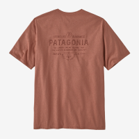 Patagonia M's Forge Mark Responsibili-Tee, Sienna Clay, S