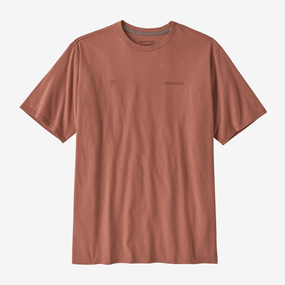 Patagonia M's Forge Mark Responsibili-Tee, Sienna Clay, S