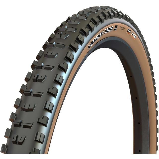 Maxxis Minion DHR II Tanwall EXO TR Dual E-25 29x2.40WT, 61-622, Faltreifen, 60TPI, braun