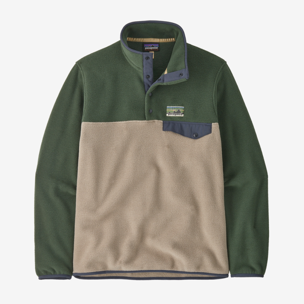 Patagonia M's LW Synch Snap-T P/O, Seabird Grey, M