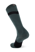 Mons Royal Ultra Cushion Merino Snow Sock Burnt Sage / Black