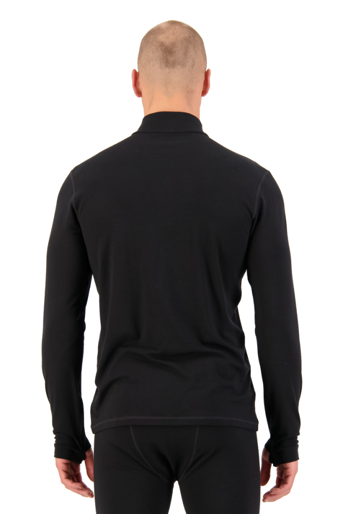 Mons Royal M Cascade 1/4 Zip Black