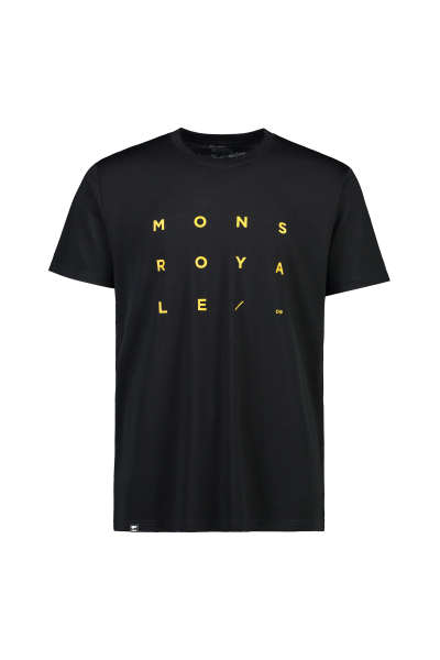 Mons Royal M Icon T-Shirt Black