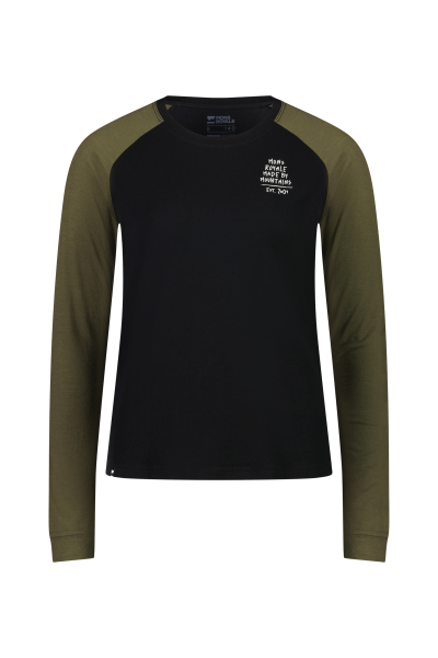 Mons Royal W Icon Raglan Dark Olive / Black