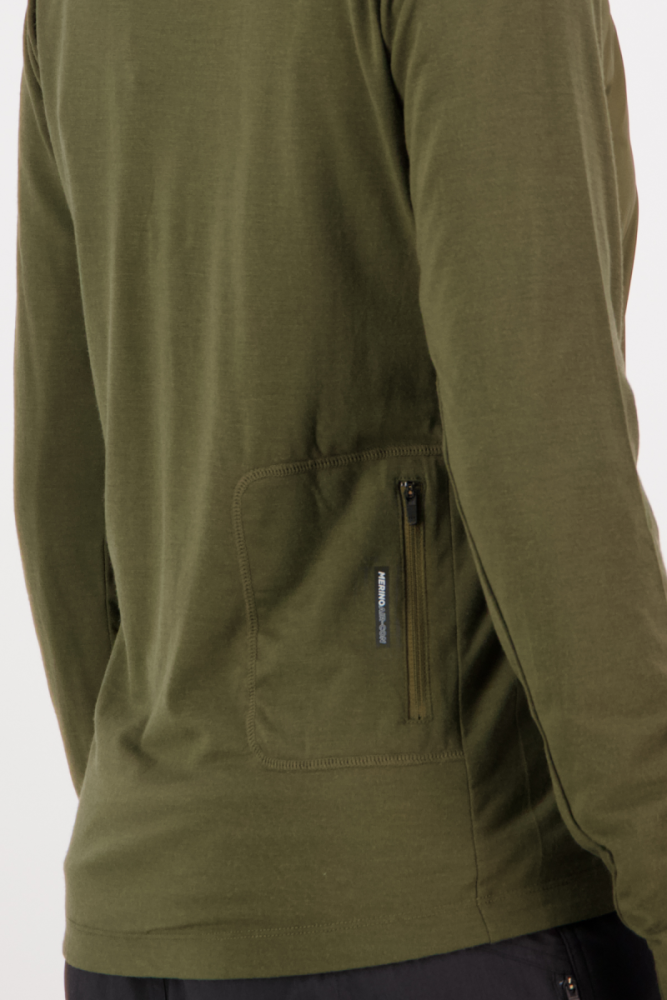 Mons Royal W Redwood Wind Jersey Dark Olive,  L