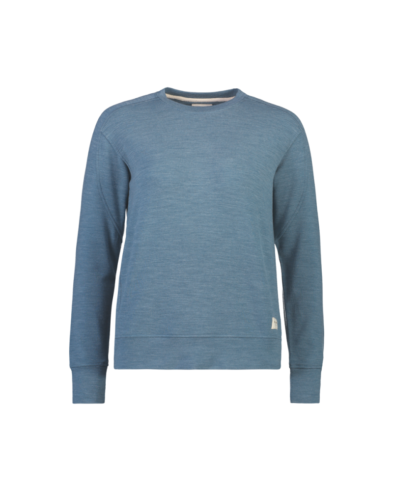 Mons Royale Covert Lite Crew, Smokey Blue, Grösse M