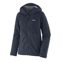 Patagonia W's Boulder Fork Rain Jkt, Smolder Blue, L