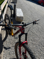 Rocky Mountain Instinct Carbon Frameset (29) gold/red,M Custom Bike